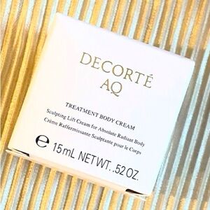 DECORTE AQ NIB Treatment Body Cream 15ml